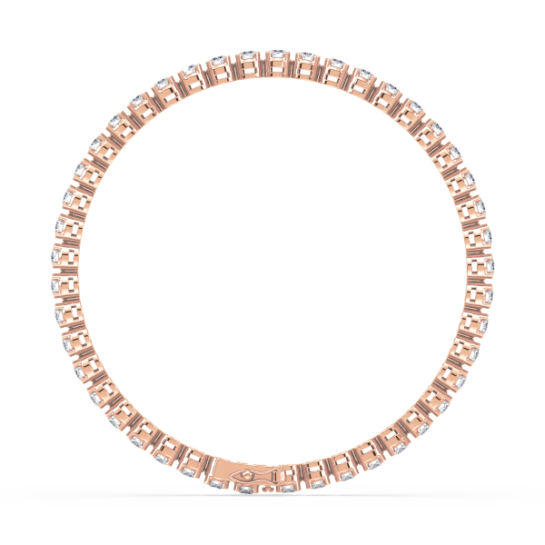 Aurora Diamond Tennis Bracelet in Gold - Image 5