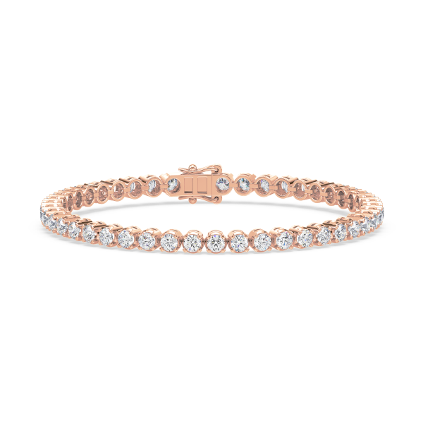 Aurora Diamond Tennis Bracelet in Gold - Image 7