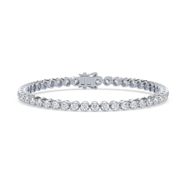 Aurora Diamond Tennis Bracelet in Gold - Image 12