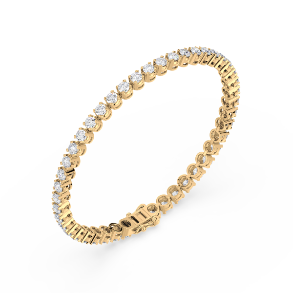 Aurora Diamond Tennis Bracelet in Gold