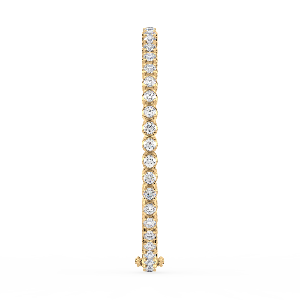 Aurora Diamond Tennis Bracelet in Gold - Image 3